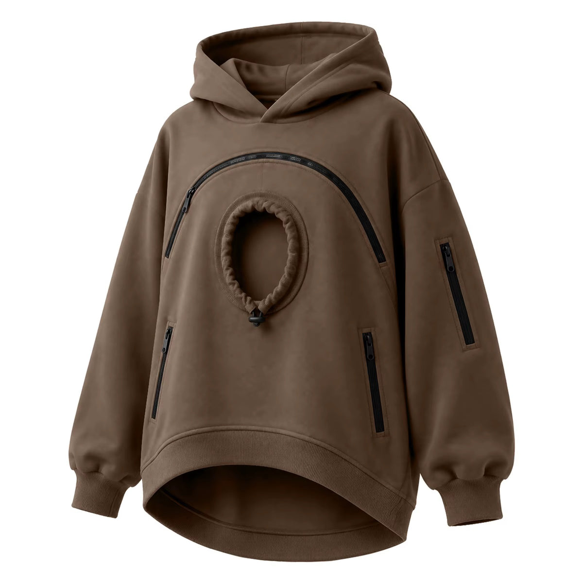 Hoodie with a pets pouch