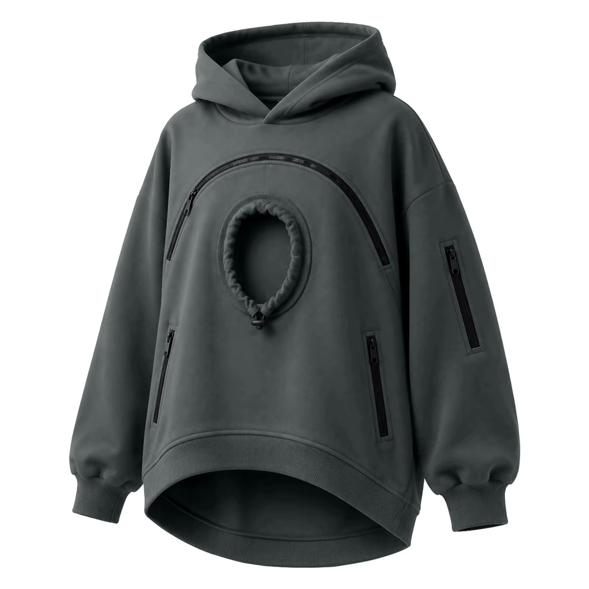 Hoodie with a pets pouch