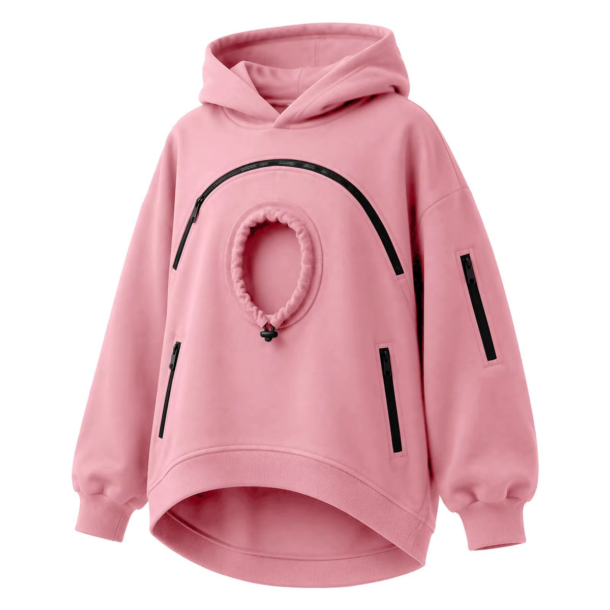 Hoodie with a pets pouch