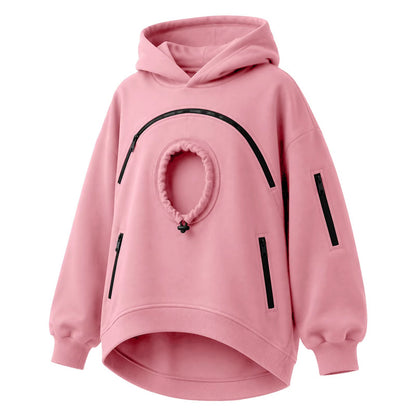 Hoodie with a pets pouch